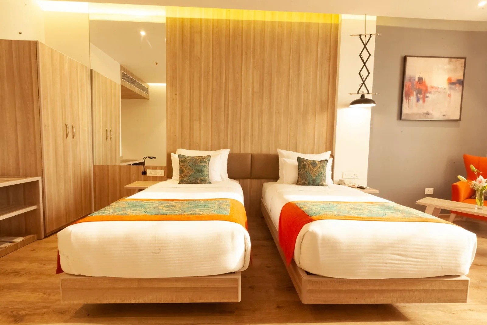 Premium Twin Bedroom